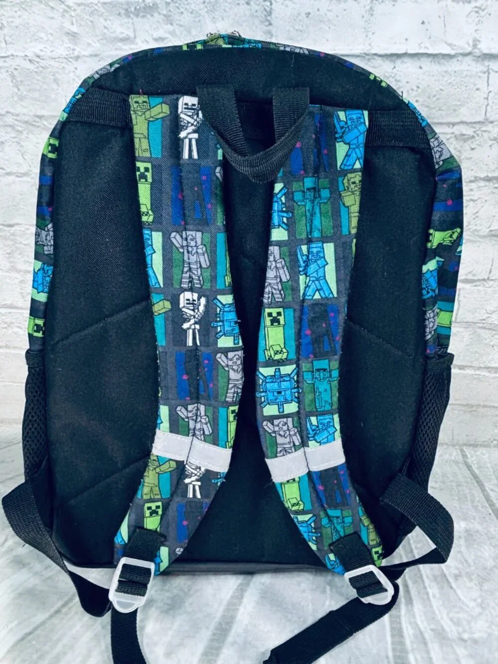 Minecraft Backpack Creeper Design
